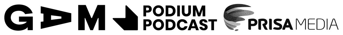 Logos podcast negro