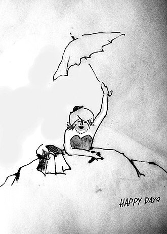 Sketch_of_scene_in_Happy_Days_(play)_by_Samuel_Beckett