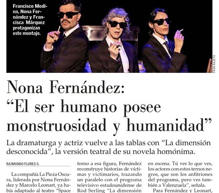 el mercurio la dimension