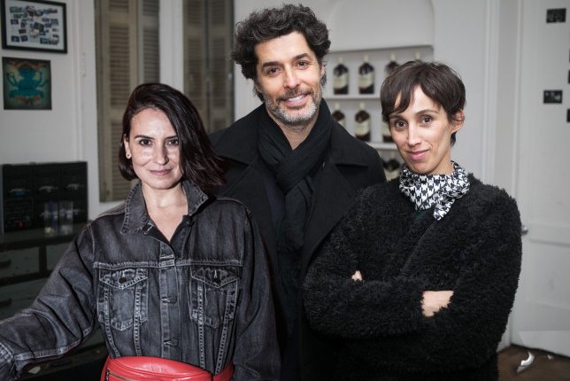 Francisca Gavilán, Francisco Pérez-Bannen y Manuela Oyarzún.